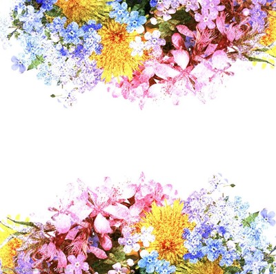 手繪水彩花卉高清圖在苗木種植中的應用與藝術價值